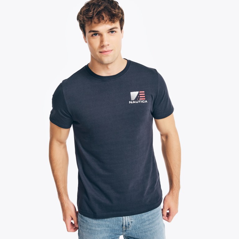 Camiseta nautica hombre deals